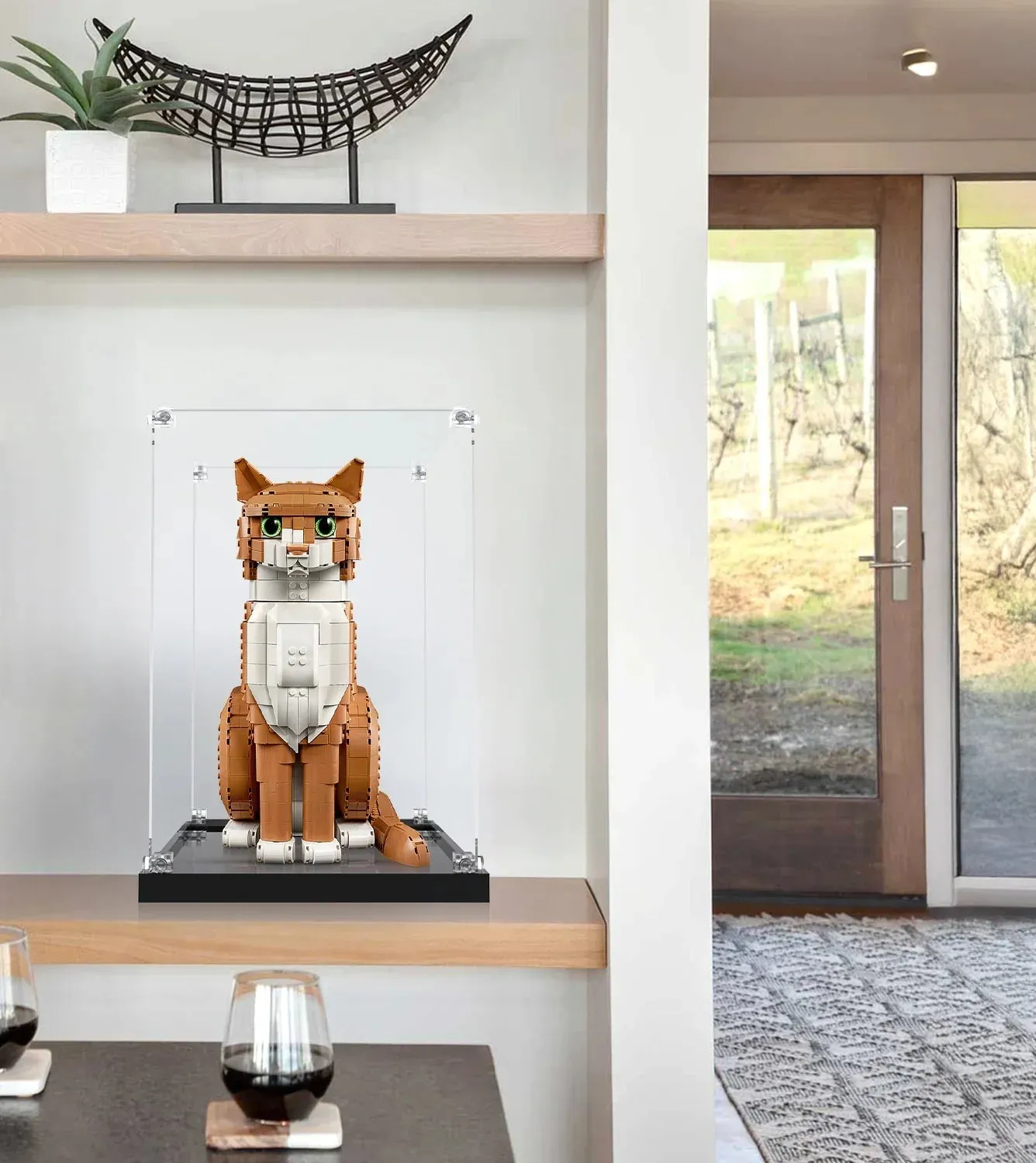Premium montrar kompatibel med LEGO Ideas Orange Cat 21376 — 14