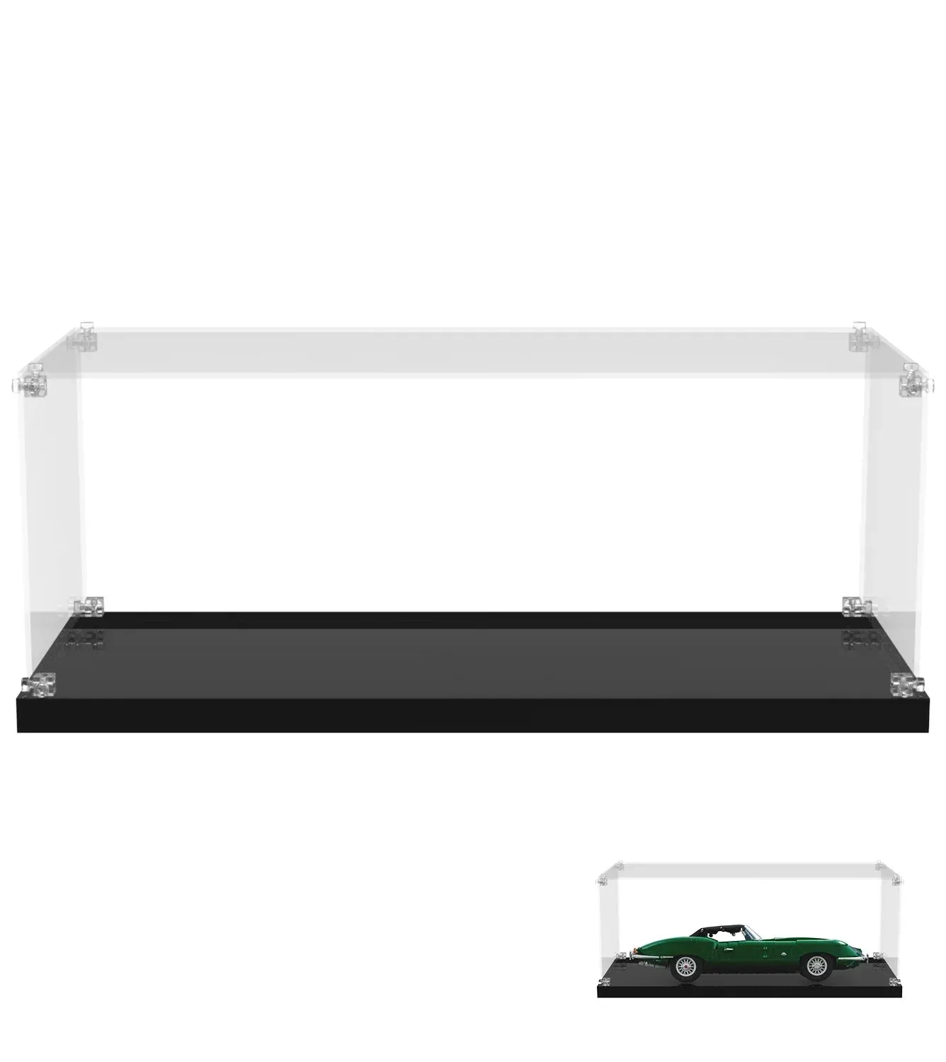 Display case for LEGO® Icons Jaguar E-Type 11381 — 11