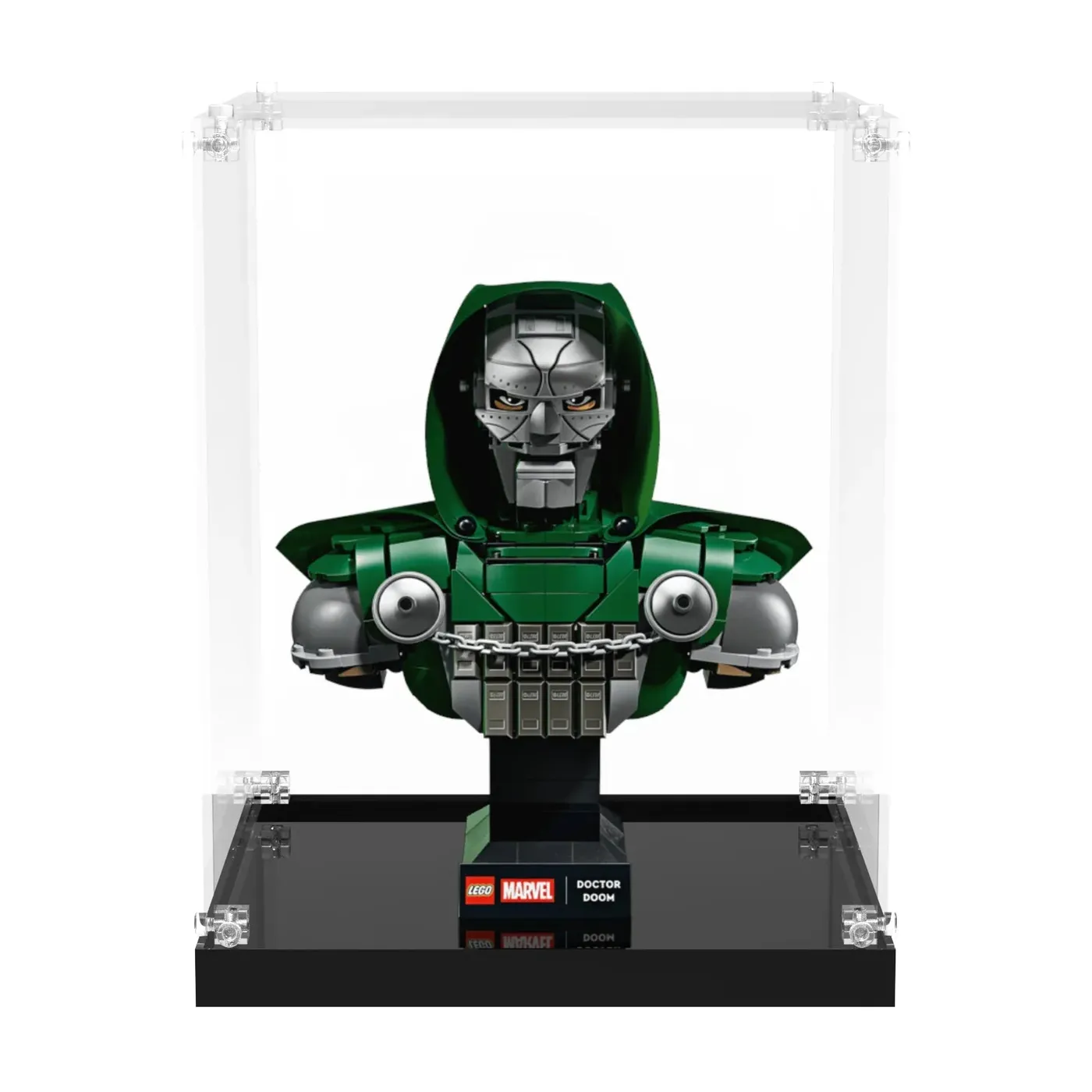 Acryl-Vitrine für LEGO Marvel Doctor Doom Bust 76345 — 2