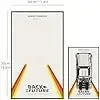 Wand-Displayrahmen für Lego Back to the Future Time Machine 10300(50cm x 30cm) — 4