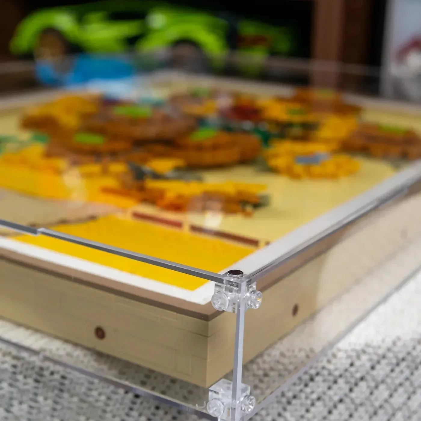 Premium-Wandvitrine für LEGO® Art Vincent van Gogh – Sunflowers 31215 — 3