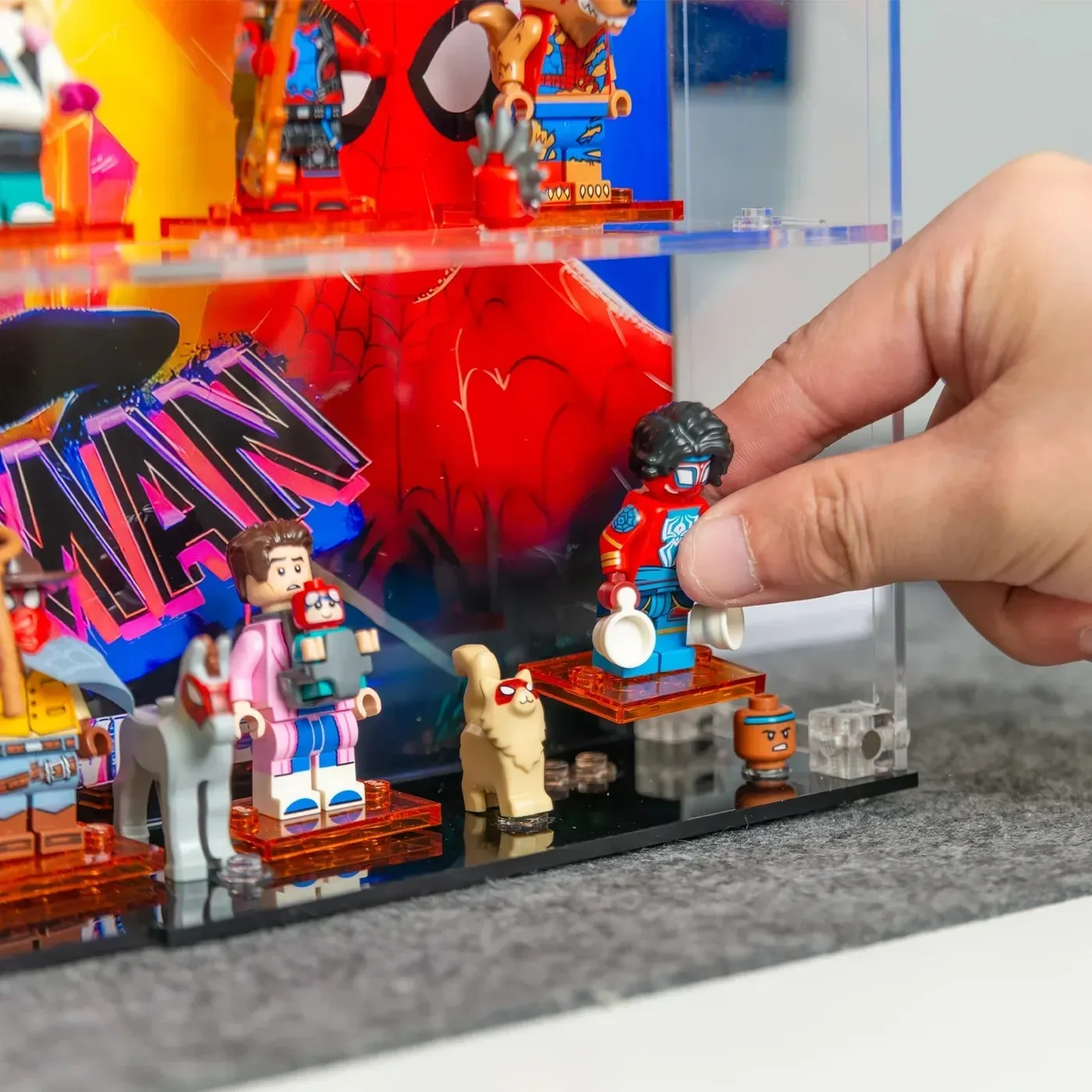 Eksponavimo dėžė LEGO Marvel Spider-Man minifigūrėlėms 71050 — 5