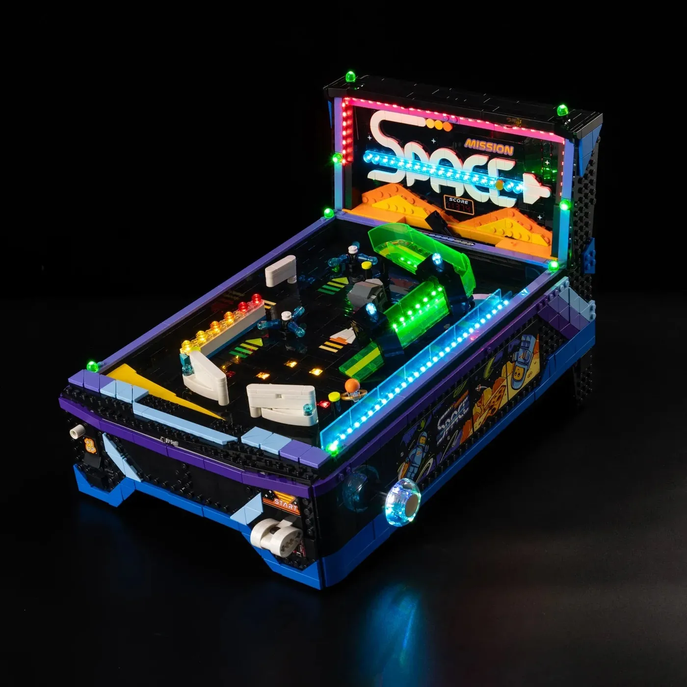 Premium-Beleuchtungsset kompatibel mit LEGO® Icons Arcade Pinball Machine 11374 — 4