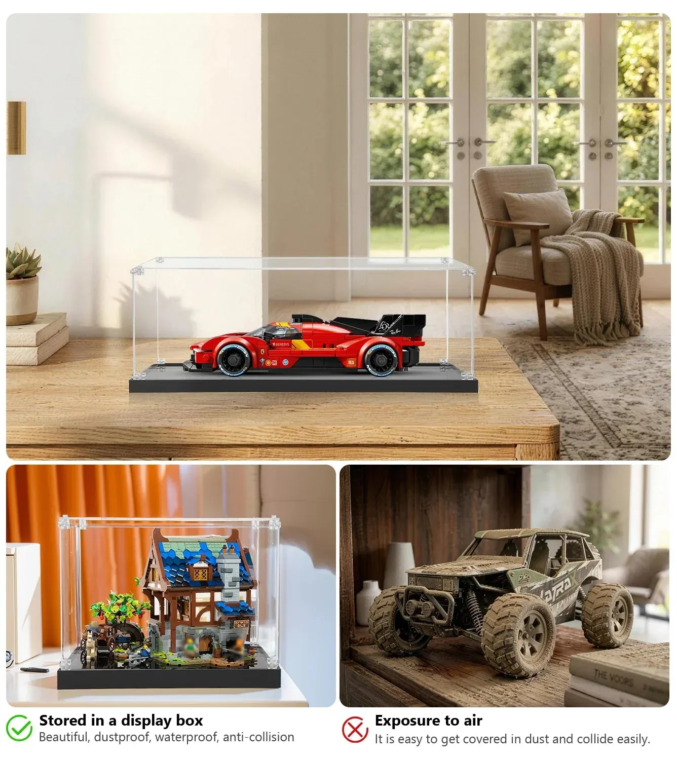 Eksponavimo dėžė LEGO® Speed Champions | Ferrari 499P 77261 — 3