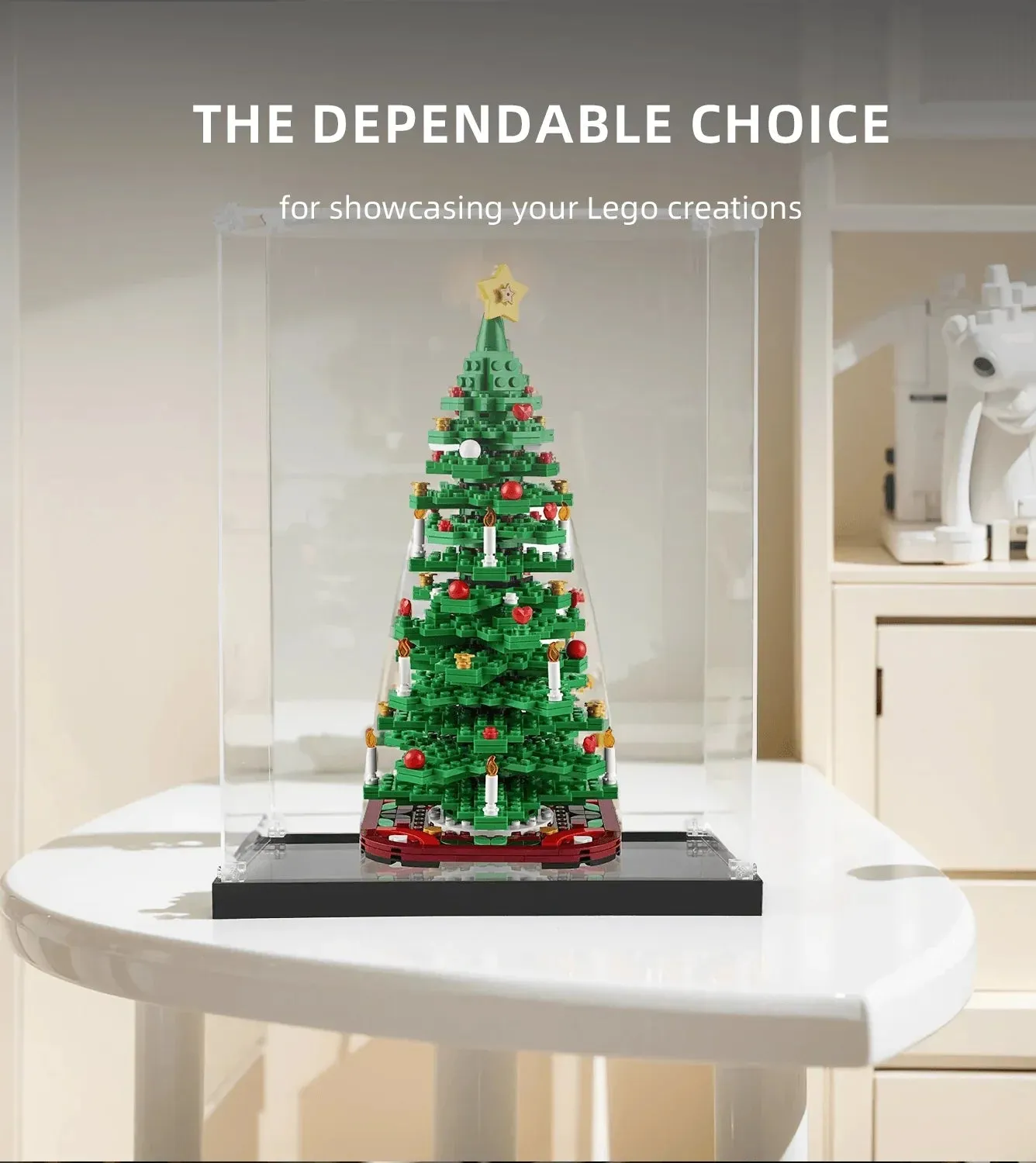 Display Case for Lego Creator Christmas Tree 40573 — 4