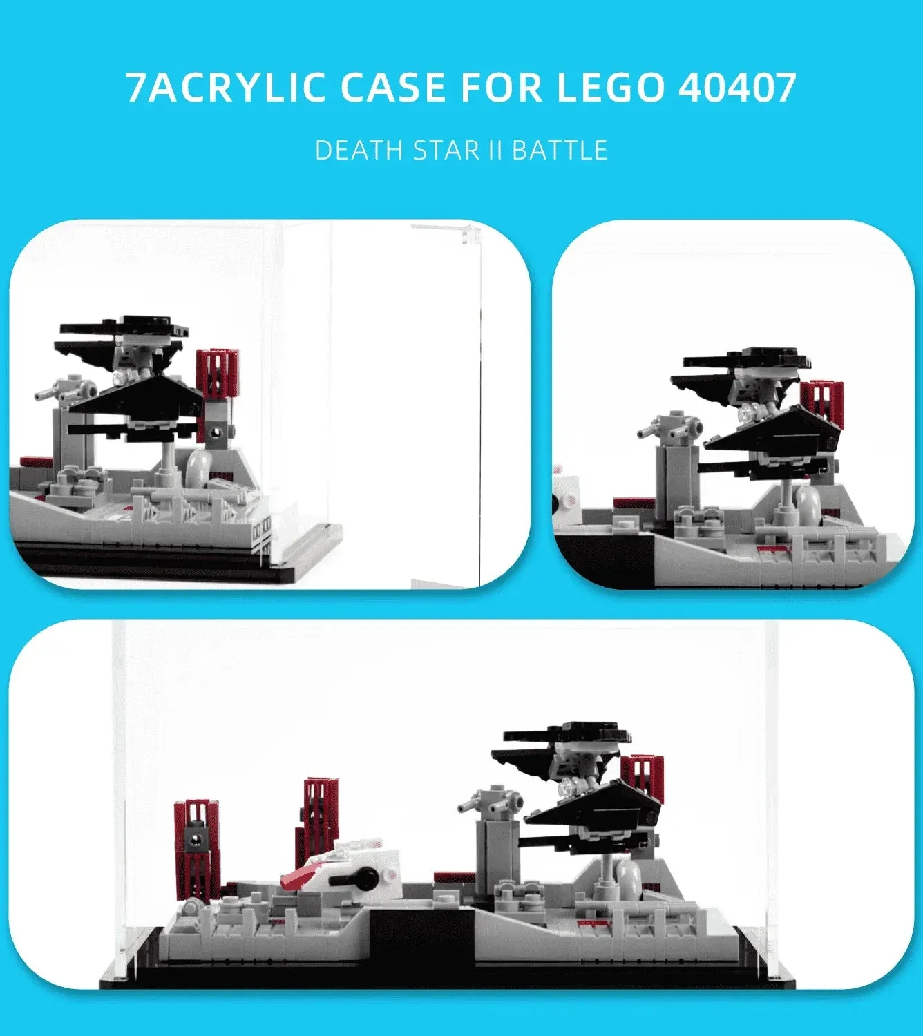 Display Case for Lego Death Star II Battle 40407 — 5