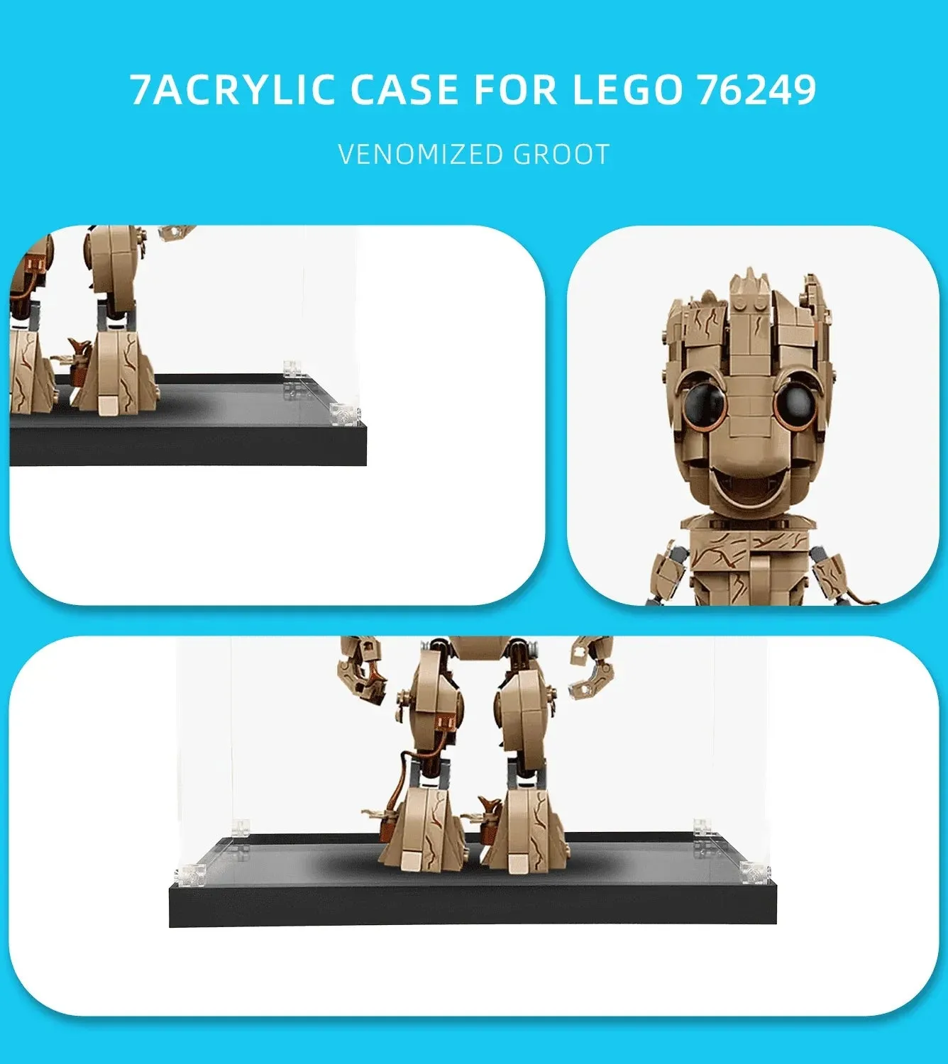 KABO-Vitrine für Lego Marvel I am Groot 76217 — 4