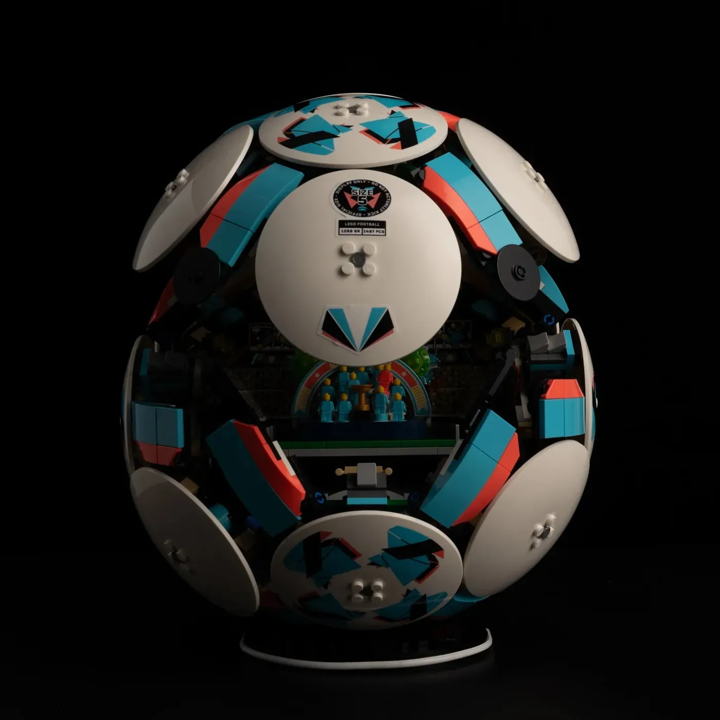 Premium apšvietimo rinkinys, suderinamas su LEGO® Editions Soccer Ball 43019 — 11