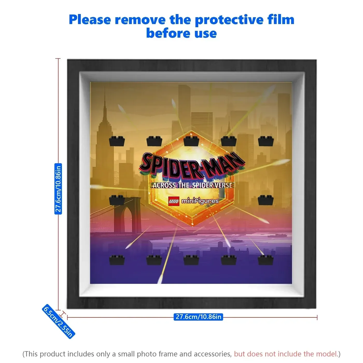 Displayrahmen LEGO Marvel Spider-Man Across the Spider-Verse 71050 — 7