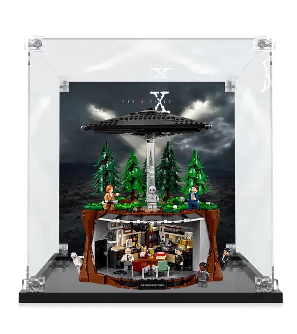 Display case for LEGO Ideas The X-Files 21369