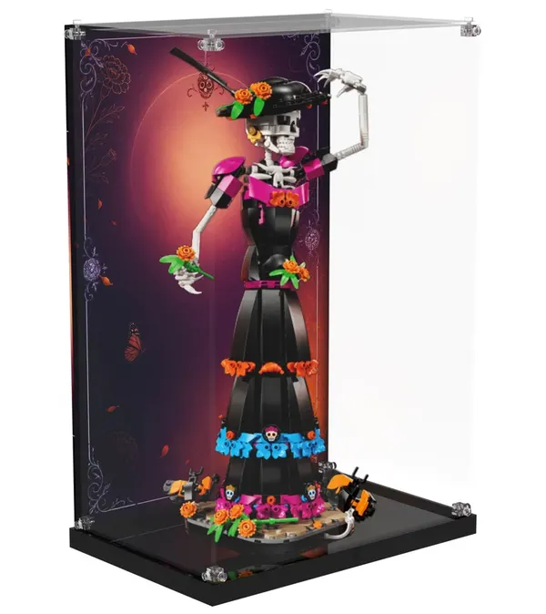 Display case for LEGO Ideas La Catrina 21372
