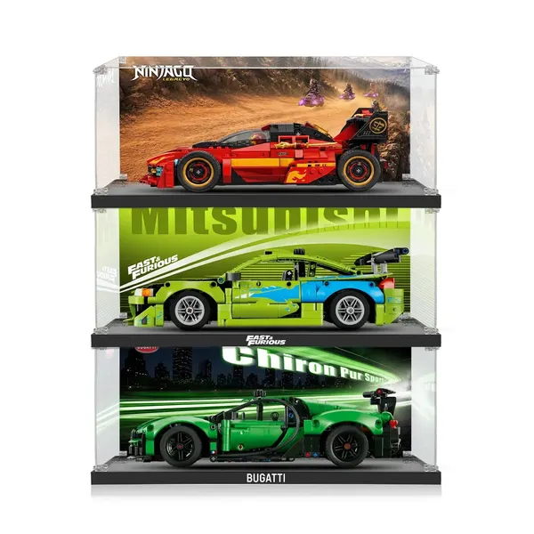Monter för LEGO® Technic™ Bugatti (42241), Mitsubishi Eclipse (42229) & NINJAGO® Ninja Charger (71867)