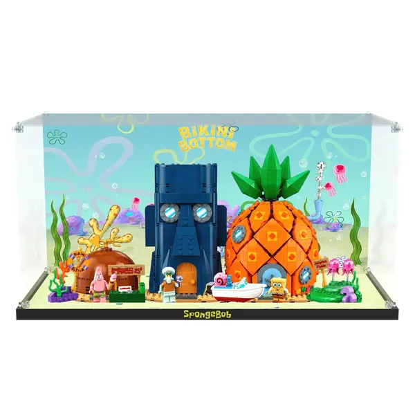 Vitrine für LEGO® Icons SpongeBob SquarePants: Bikini Bottom 11386