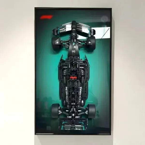 Display Wall Mount for Lego Technic™ Mercedes-AMG F1 W14 E Performance (42171)