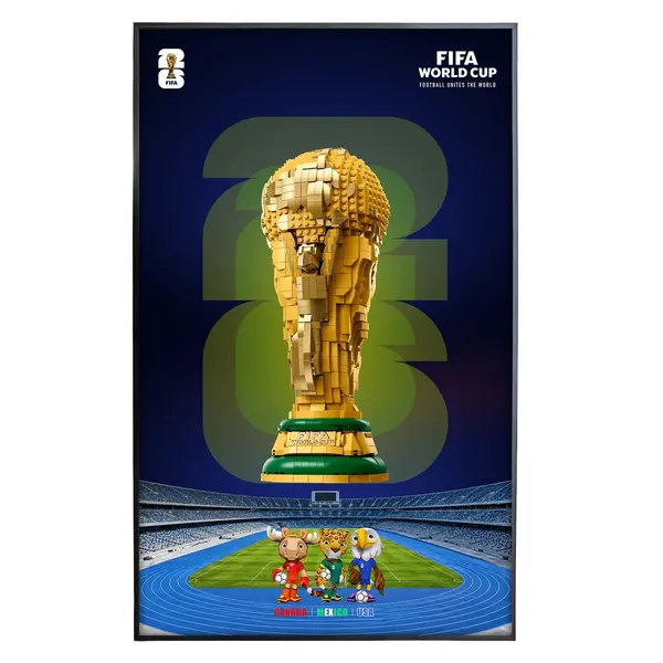 Sieninis eksponavimo rėmas LEGO® Editions FIFA World Cup™ Official Trophy 43020
