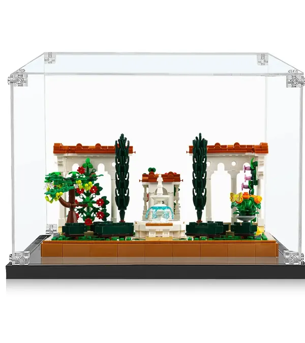 Vitrine für LEGO® Icons Fountain Garden 10359