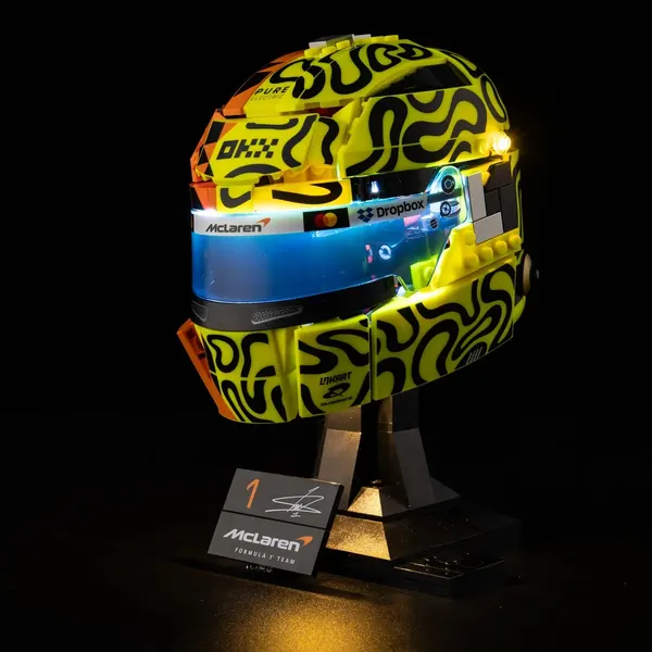 Premium-Beleuchtungsset kompatibel mit LEGO® Editions McLaren Mastercard F1® Team Lando Norris Helmet 43023