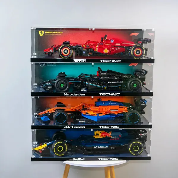 Vitrine für LEGO Formula 1™ Auto (Maßstab 1 :8) 42207/42206/42141/42171/42240/42228