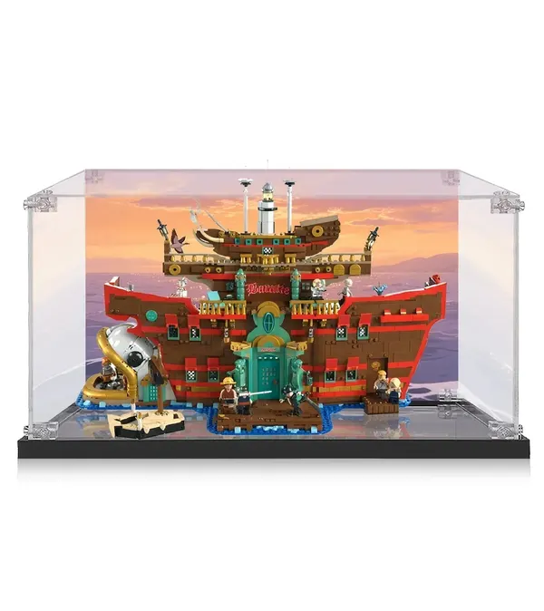 Vitrine für LEGO® One Piece The Baratie Floating Restaurant 75640