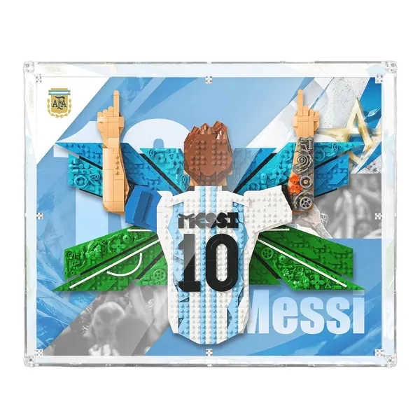 Display Case compatible with LEGO® Editions Lionel Messi – Celebration 43018