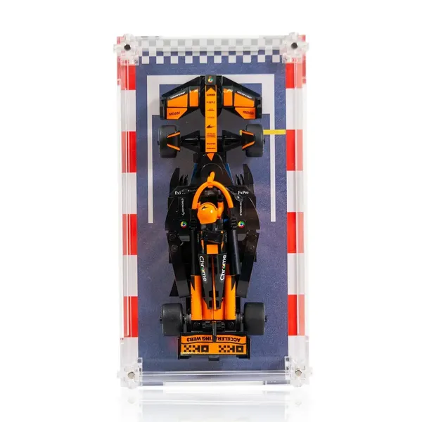 Vitrine für die LEGO Speed Champions F1-Serie