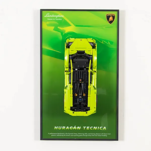 Wall Frame For LEGO Technic Lamborghini Huracán Tecnica 42161