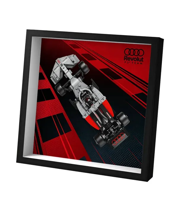 Premium sieninis eksponavimo rėmas, suderinamas su LEGO® Speed Champions 77259