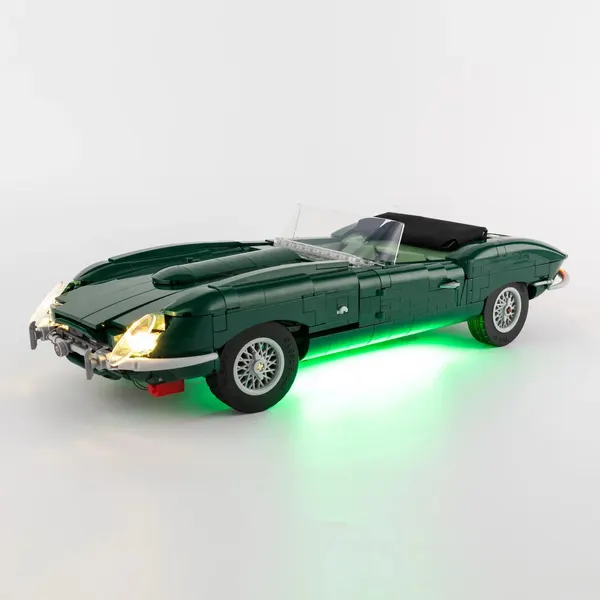 Premium Light Kit Compatible with LEGO® Icons Jaguar E-Type 11381