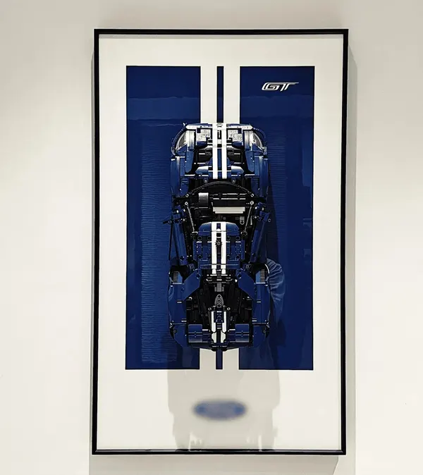 Display WallBoard for Lego 42154 Technic™ 2022 Ford GT LEGO Car
