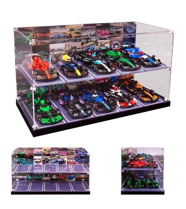 Display Case for LEGO Speed Champion All Car Series (1:32 scale)