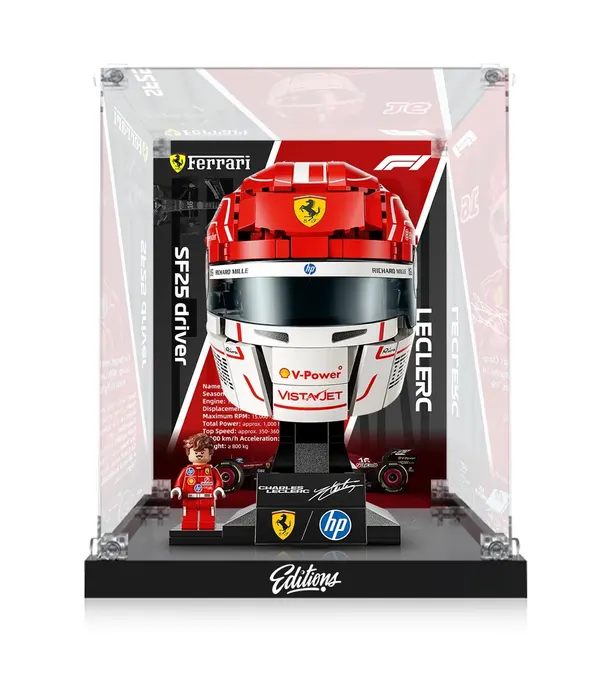 Montrar för LEGO® Scuderia Ferrari HP Charles Leclerc Helmet 43014