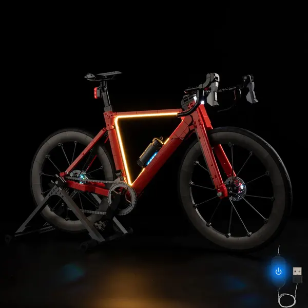 Premium Light Kit Compatible with LEGO® Icons Road Bike 11380