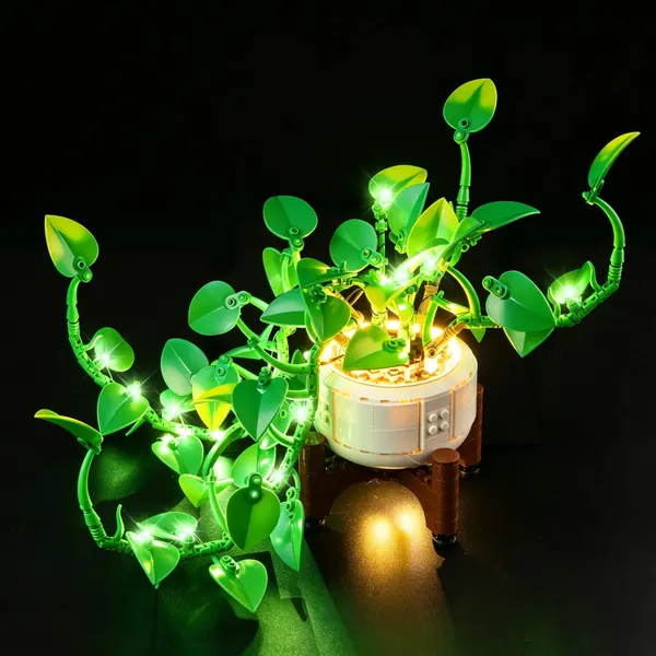 Premium Light Kit Compatible with LEGO Botanicals Hanging Golden Pothos 11512