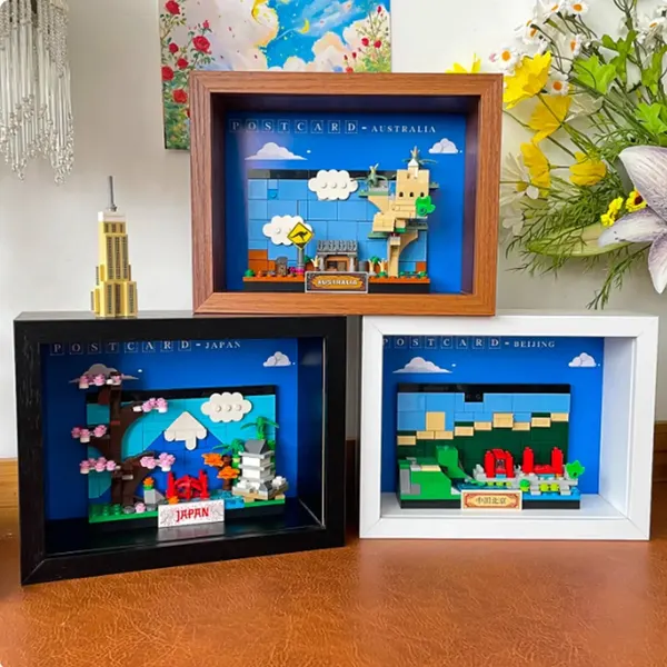 Displayrahmen für LEGO® Paris Postcard 40568