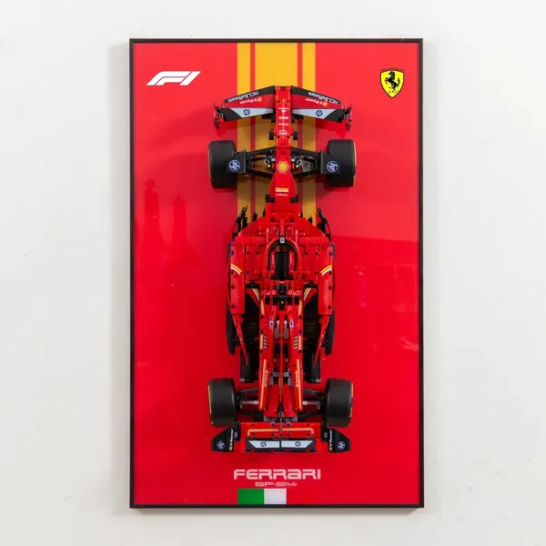 Wand-Displayrahmen für LEGO Technic™ Ferrari SF-24 F1 Car 42207