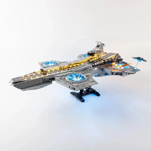 Premium Light Kit Compatible with LEGO Marvel S.H.I.E.L.D. Helicarrier 76354