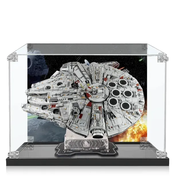 Premium Acrylic Display Case for LEGO® Star Wars™ Millennium Falcon™ (75192)