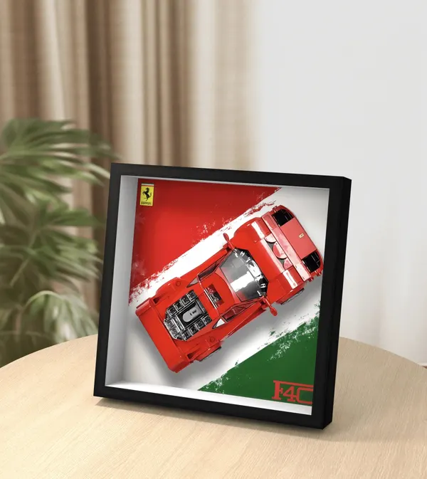 Automobilio eksponavimo rėmas LEGO Speed Champions 2024 Ferrari F40 76934